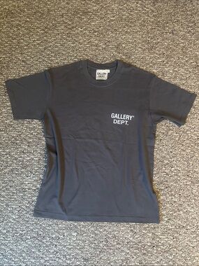 Gallery Dept Charcoal Gray Logo T-Shirt